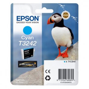 Náplň Epson C13T32424010 azurová