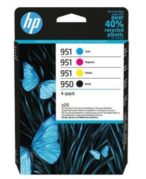 Náplň HP č.950+951, 6ZC65AE CMYK 4-pack 