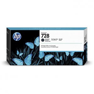 Náplň HP č.728, 3WX25A (130ml) matná černá 