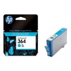 Náplň HP č.364, CB318EE azurová po expiraci 