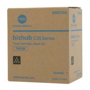 Toner Konica Minolta TNP22K A0X5152 černý