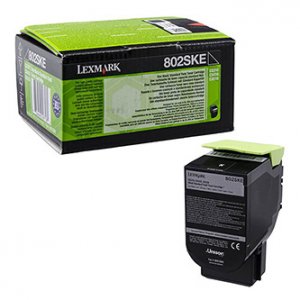 Toner Lexmark 80C2SKE černý