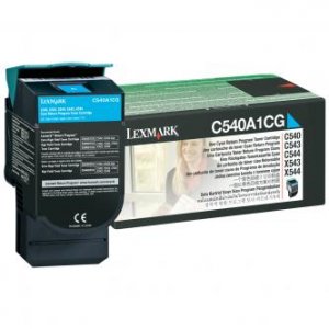 Toner Lexmark C540A1CG azurový