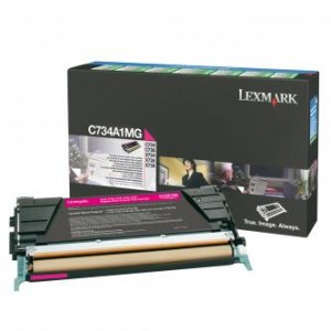 Toner Lexmark C734A1MG purpurový