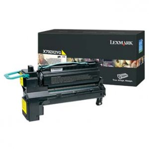 Toner Lexmark X792X2YG žlutý