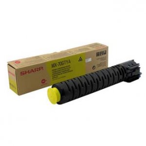 Toner Sharp MX-70GTYA žlutý