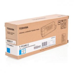 Toner Toshiba T-FC34EC azurový