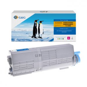 G&G kompatibilní toner s 46490606, magenta, 6000str., NT-COC532XXM, pro OKI C532DN, C542DN, MC563DN, MC573DN, N
