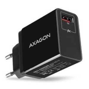 AXAGON ACU-QC19, QUICK nabíječka do sítě, 1x port QC3.0/AFC/FCP/SMART, 19W