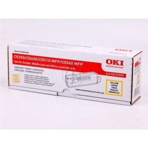 Toner OKI 42127454 žlutý