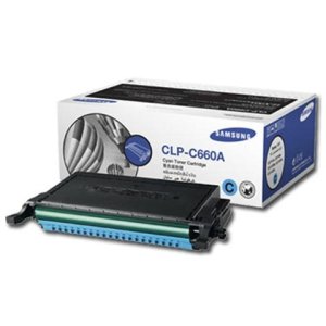 Toner Samsung CLP-C660A azurový